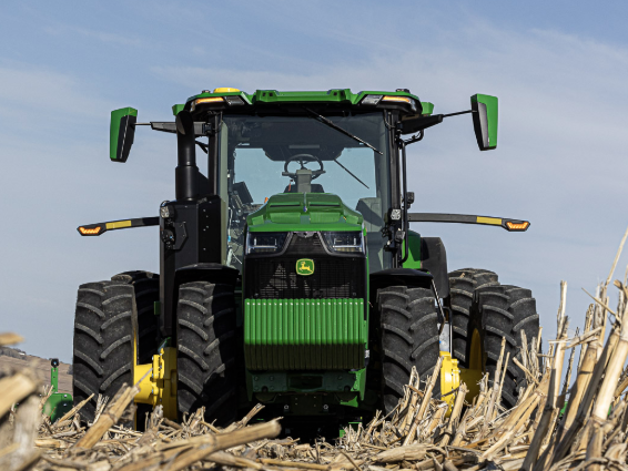 Agricultural robotics in a field